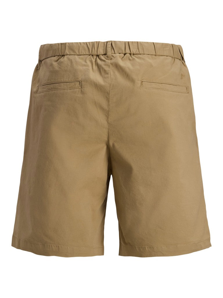 JACK&JONES SHORTS - BLÅ/KHAKI