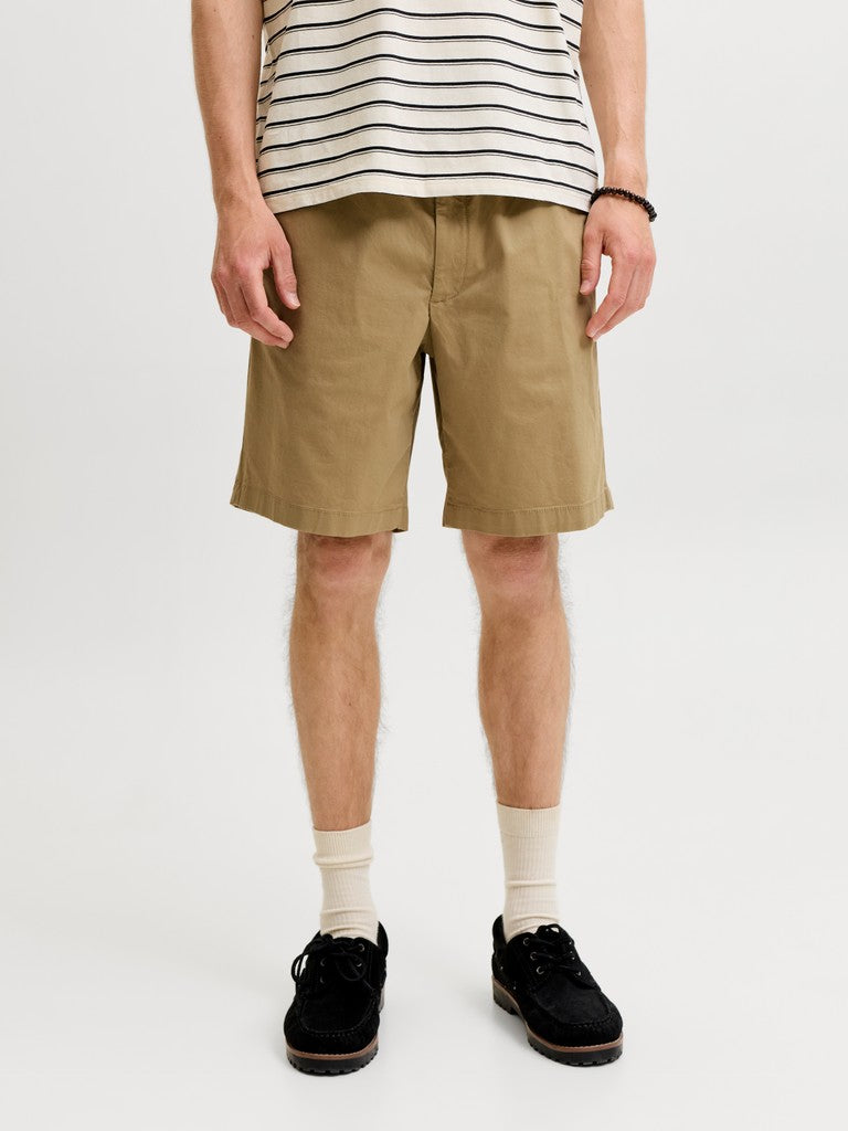 JACK&JONES SHORTS - BLÅ/KHAKI