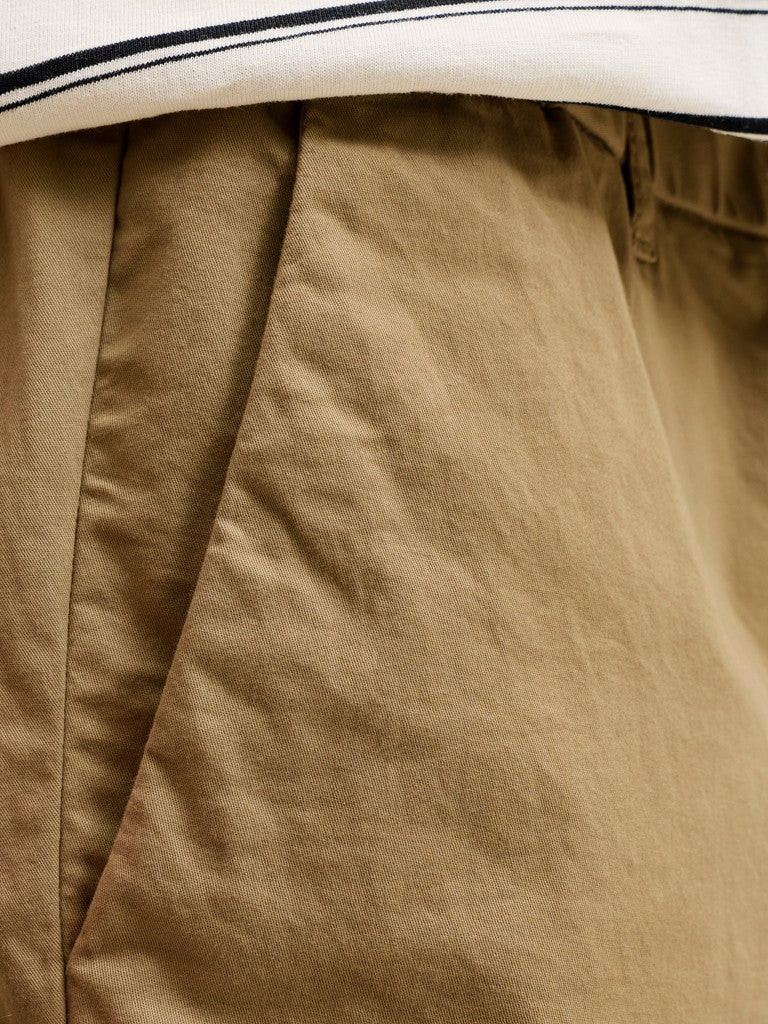JACK&JONES SHORTS - BLÅ/KHAKI