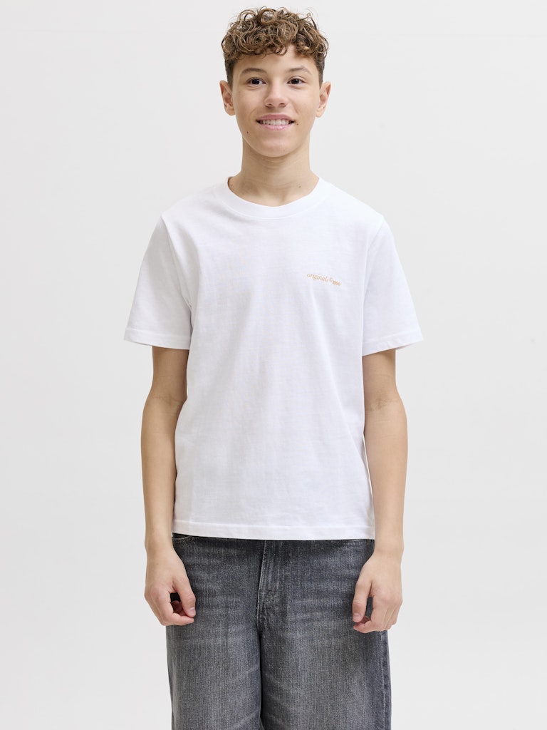 JUNIOR T-SHIRTS - HVID