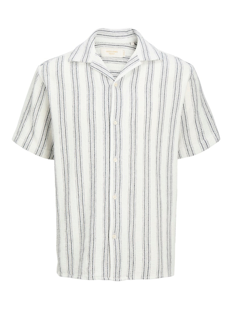 JUNIOR SKJORTE - HVID STRIB