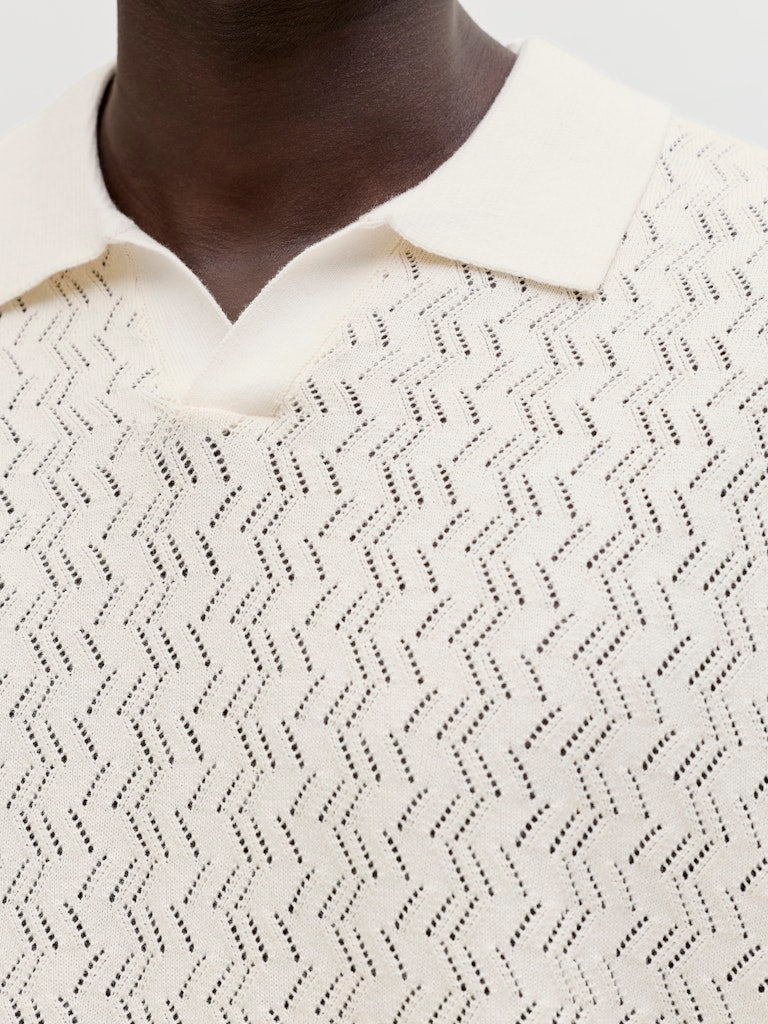 JACK&JONES STRIK POLO - GRÅ/BEIGE