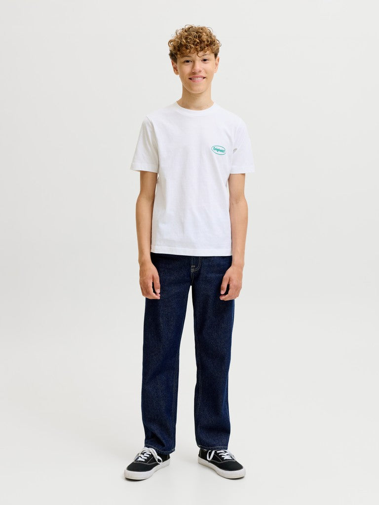 JUNIOR T-SHIRTS - HVID/SORT