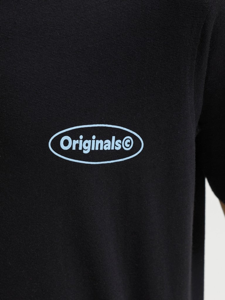 JUNIOR T-SHIRTS - HVID/SORT