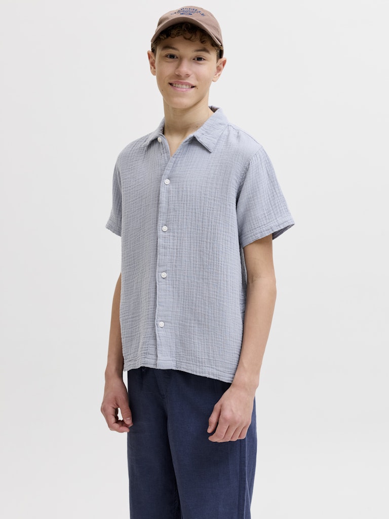 JUNIOR SKJORTE - BLÅ