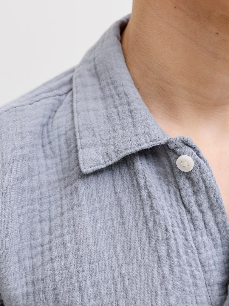 JUNIOR SKJORTE - BLÅ