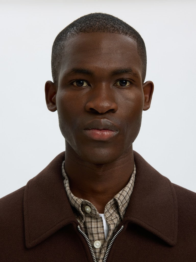 SELECTED ULDJAKKE - BRUN