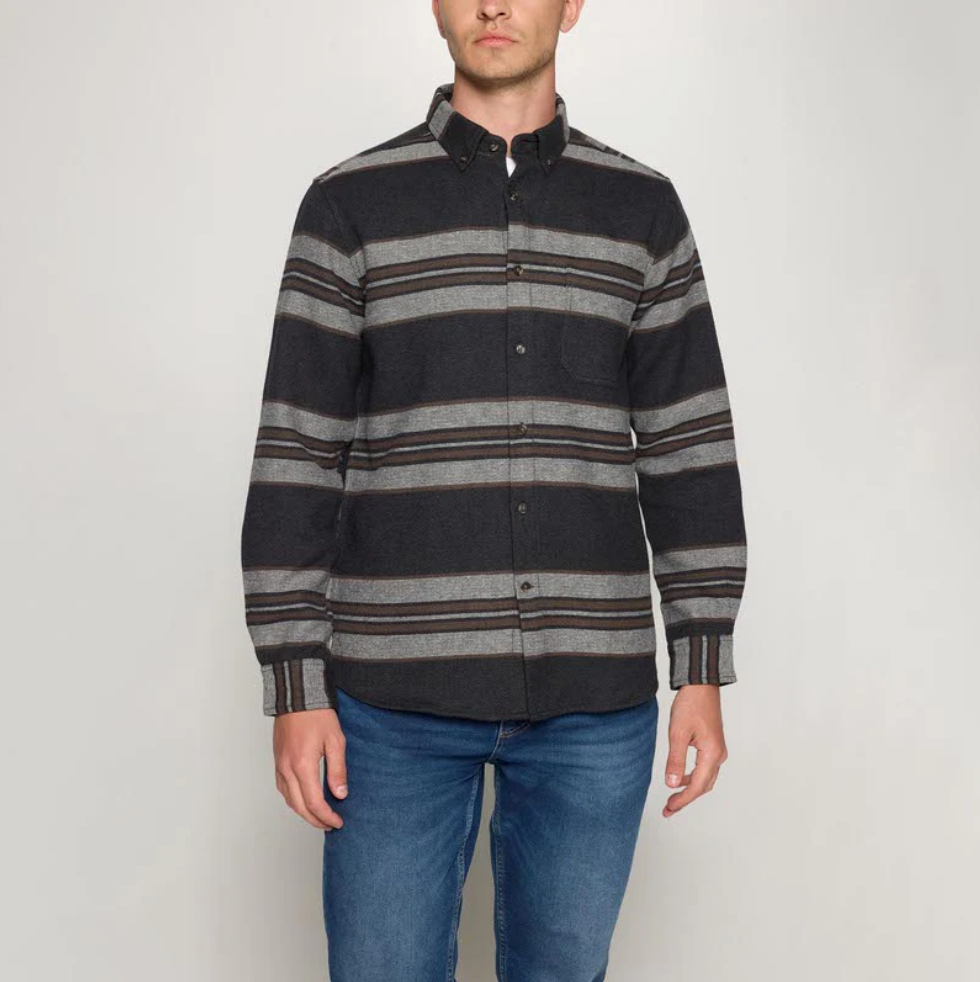 SIGNAL SKJORTE - BARNEY - BLÅ STRIB