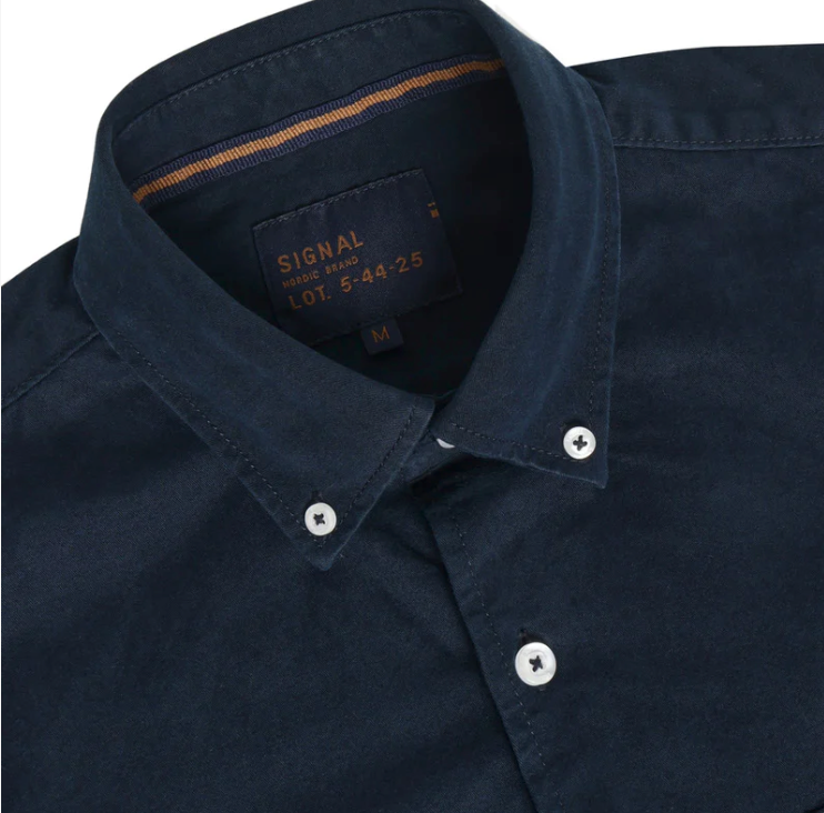 SIGNAL SKJORTE - STIG - BLÅ