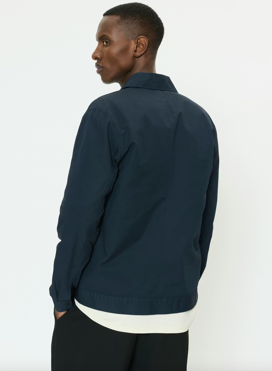 MATINIQUE OVERSHIRT - BLÅ