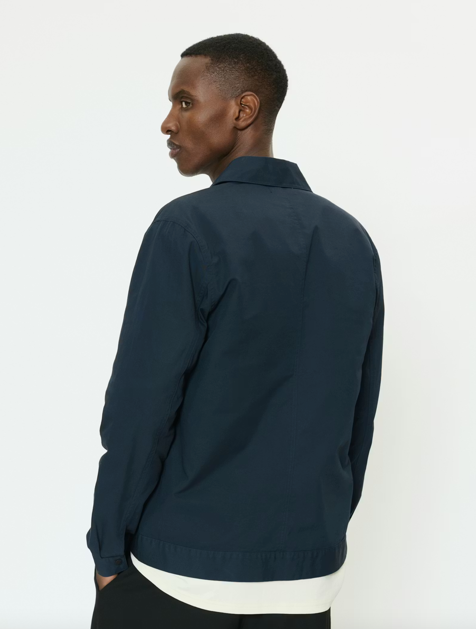 MATINIQUE OVERSHIRT - BLÅ