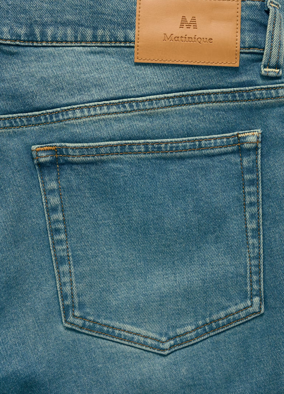 MATINIQUE JEANS - JAKE - BLÅ SLID