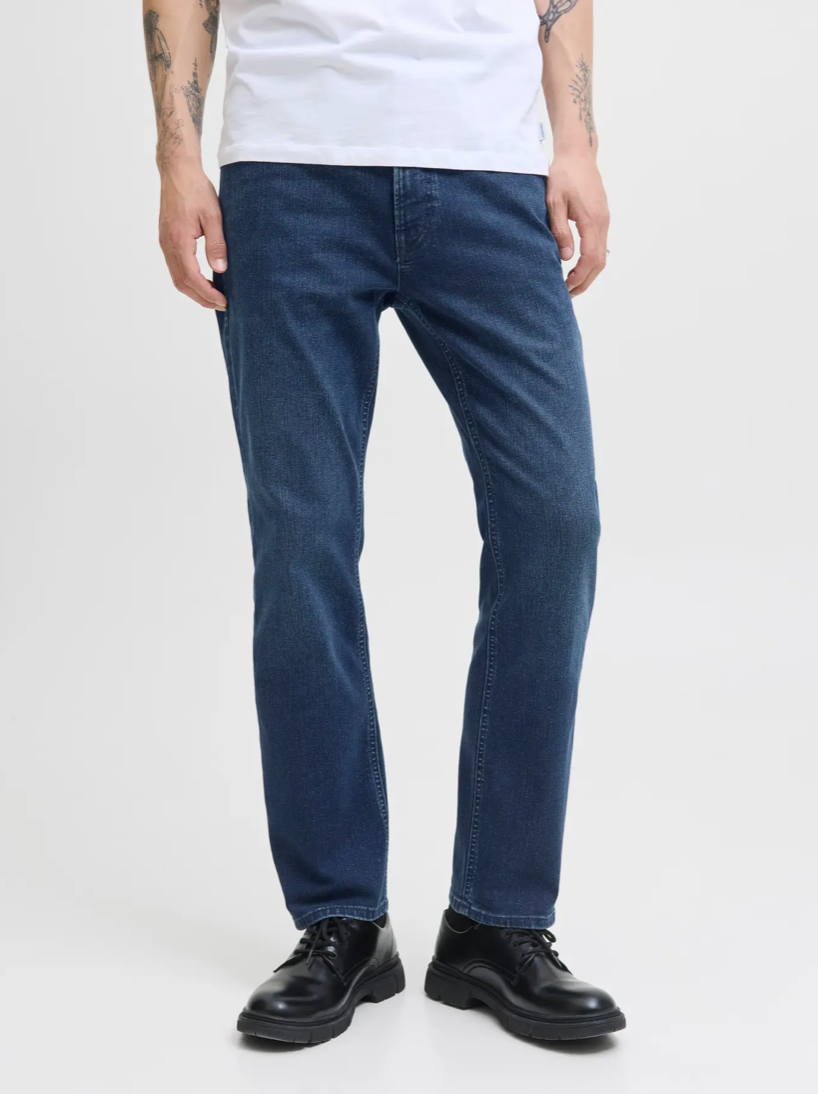 JACK&JONES JEANS - CLARK - MØRK BLÅ
