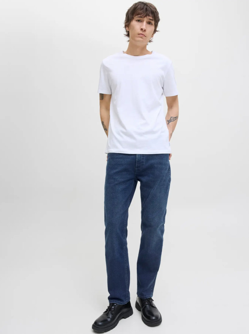 JACK&JONES JEANS - CLARK - MØRK BLÅ