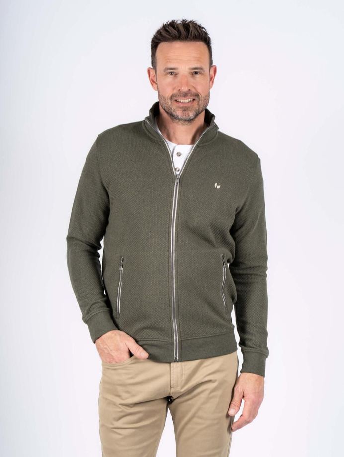 PREEND SWEAT JAKKE - GRØN