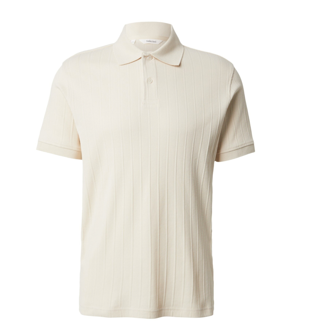 SELECTED POLO - COLE - BEIGE