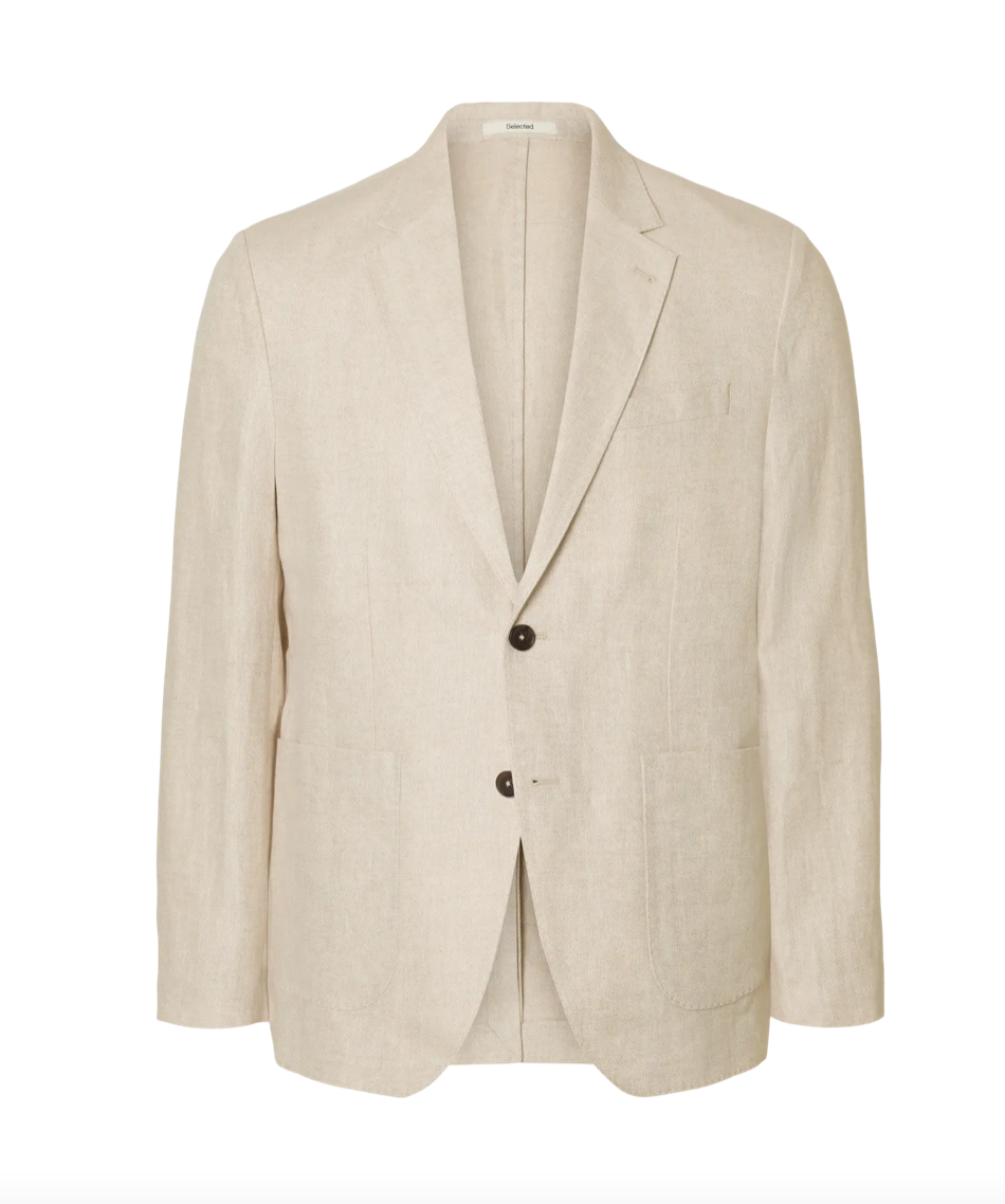 SELECTED JAKKE - CHARLES - BEIGE