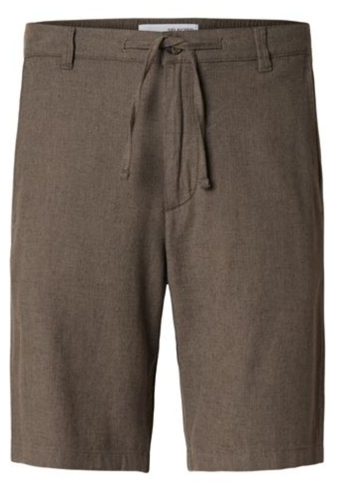 SELECTED SHORTS HØR - BRUN