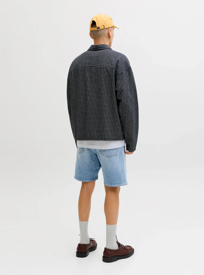 JACK&JONES SHORTS DENIM - LYS BLÅ