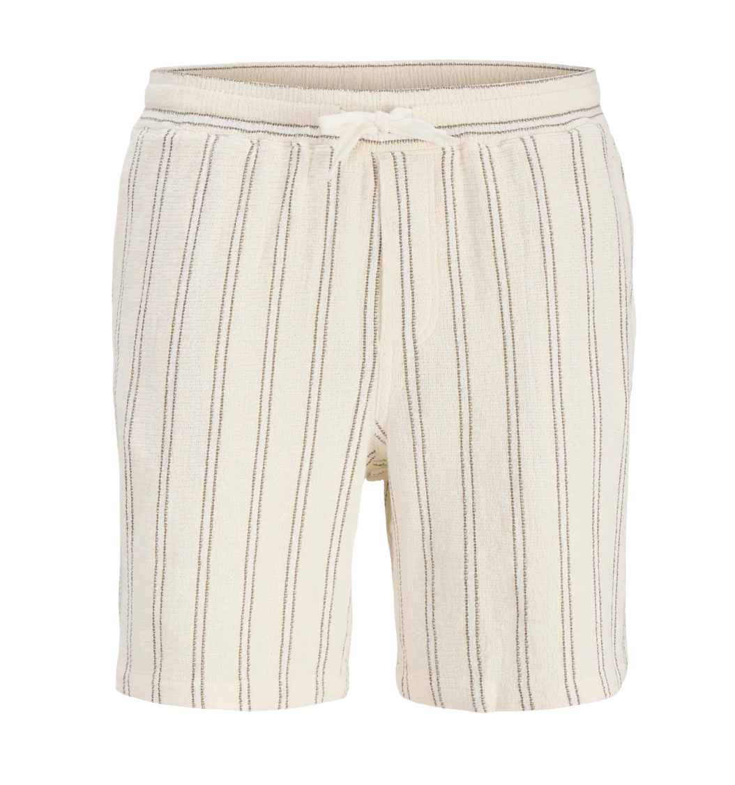 JACK&JONES SHORTS - BEIGE STRIB
