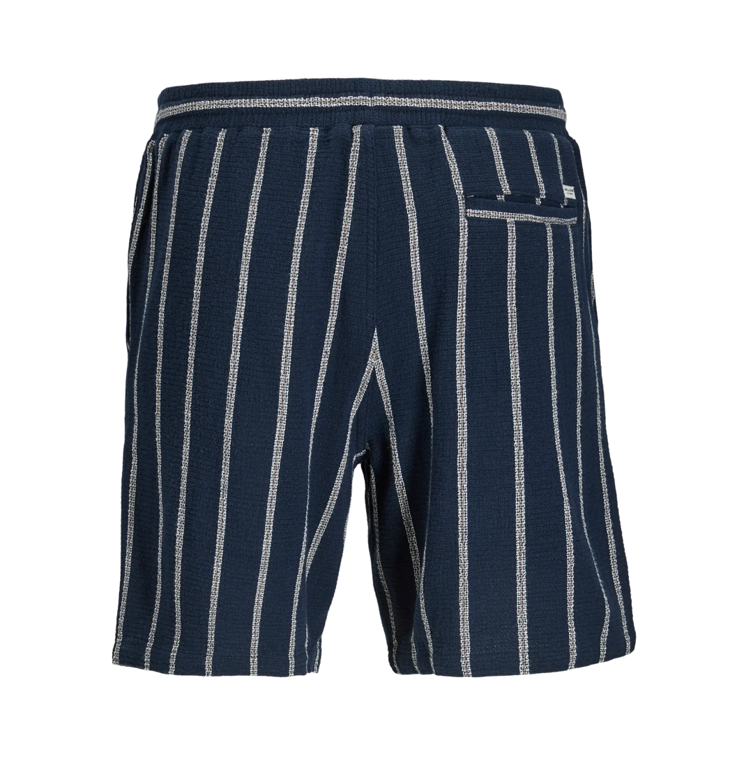 JACK&JONES SHORTS - BLÅ STRIB