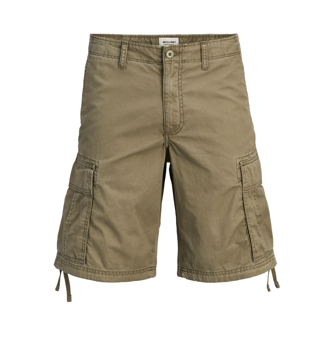 JACK&JONES CARGO SHORTS - GRØN