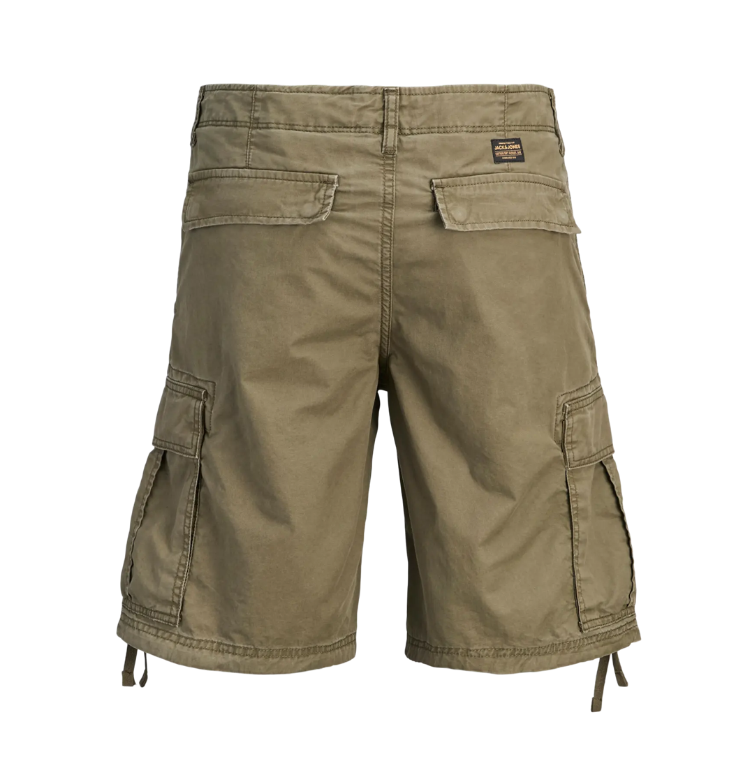 JACK&JONES CARGO SHORTS - GRØN