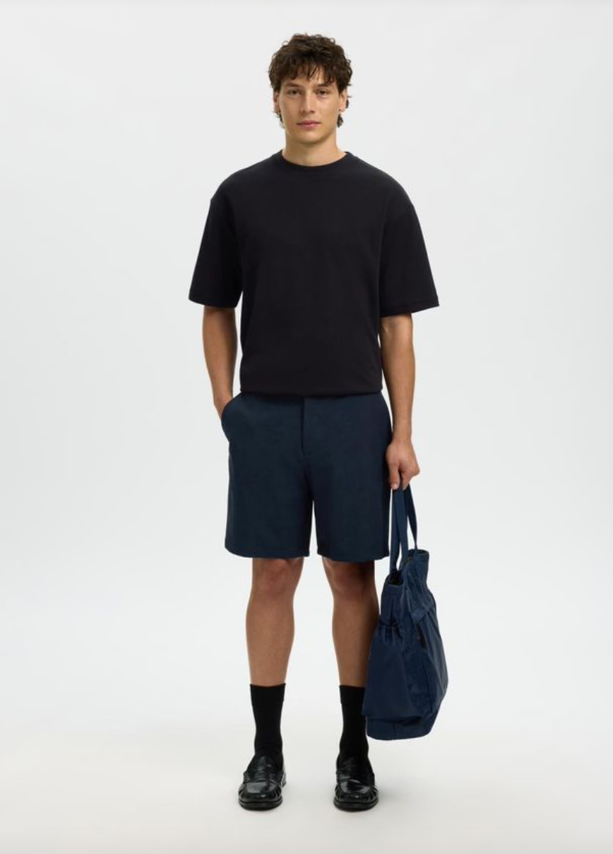 SELECTED SHORTS ROBERT - BLÅ